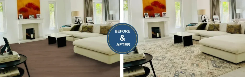 Turkish Carpet Before After